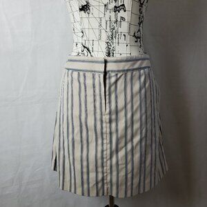 Izod Tan Striped Stretch Skort - Size 12